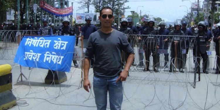 दुर्गा प्रसाईं निकट युवा समूहका आरटीएफ कमाण्डर राजभण्डारी पक्राउ